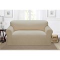 Madison Industries Madison DAY-LOVE-LI Kathy Ireland Day Break Loveseat Slipcover; Linen DAY-LOVE-LI